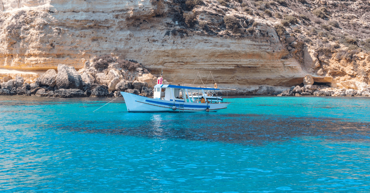 Le spiagge più belle dell Isola di Lampedusa foto e mappa Spiagge it