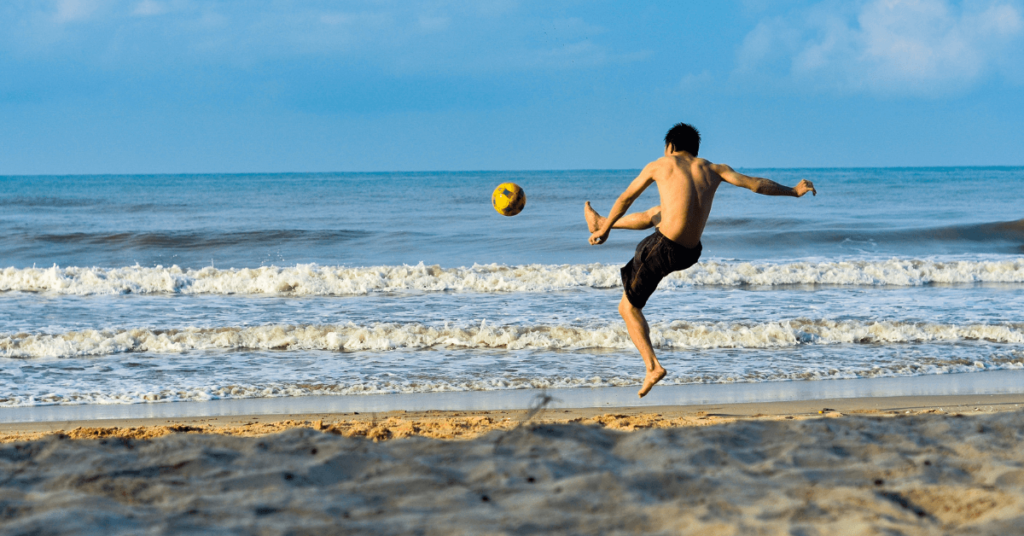 spiagge beach soccer toscana