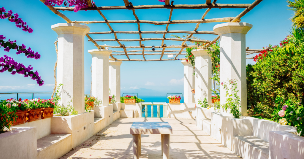 itinerari camper costiera amalfitana, positano, campania. unesco