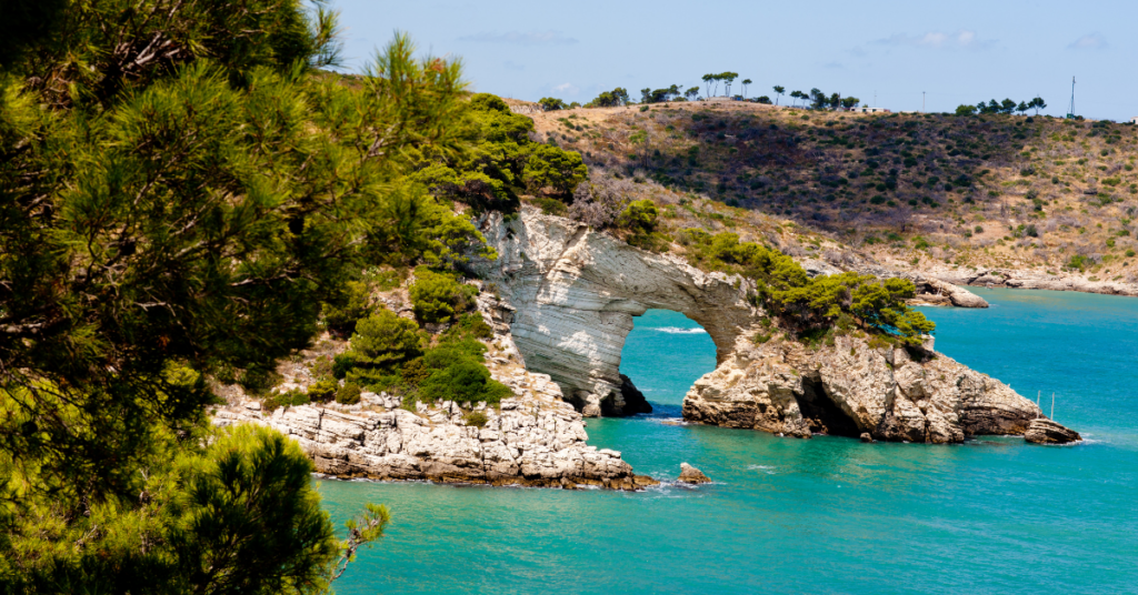 itinerari trekking gargano, puglia